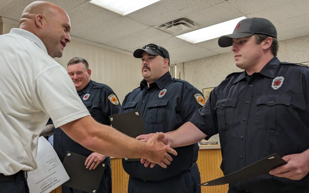 Uhrichsville Firefighters Commended for Jaycee Village Fire Response