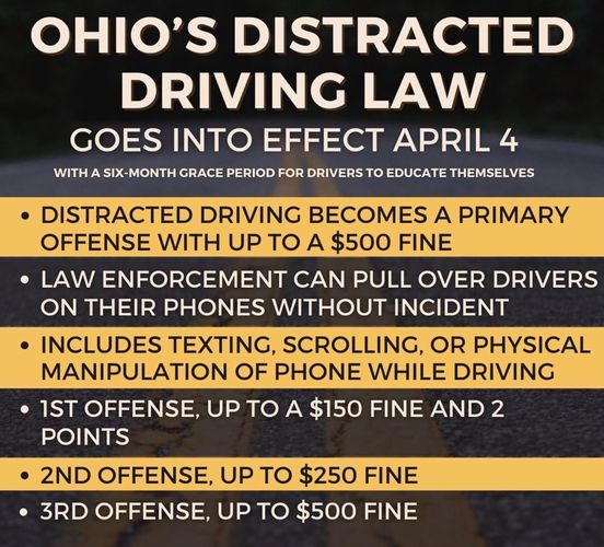 New Ohio Driving Law Goes Into Effect