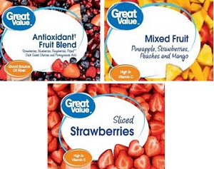 Recall for Frozen Fruit Sold at Walmart