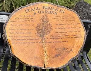 New Tree Dedicated in Historic Zoar Village