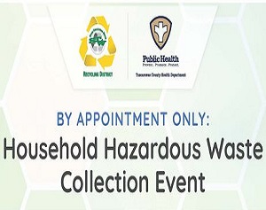 Hazardous Waste Collection, Appointment Required