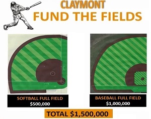 Baseball, Softball Field Turf Project Presented to Claymont BOE