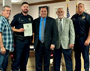 Dover Officer Honored Following Life Saving Measures