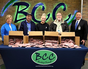 BCC Gives Back through Fair Hog Purchase