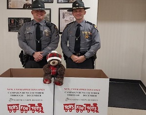 New Philadelphia OSP Collecting for Holiday Toy Drive