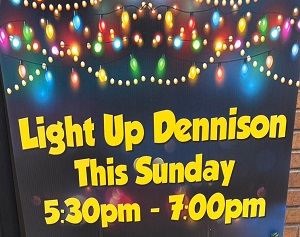 Dennison Hosting 4th Annual Light-up Event